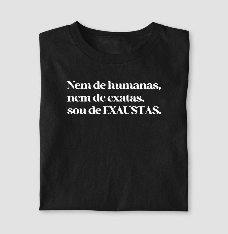 Nem de humanas, nem de exatas
