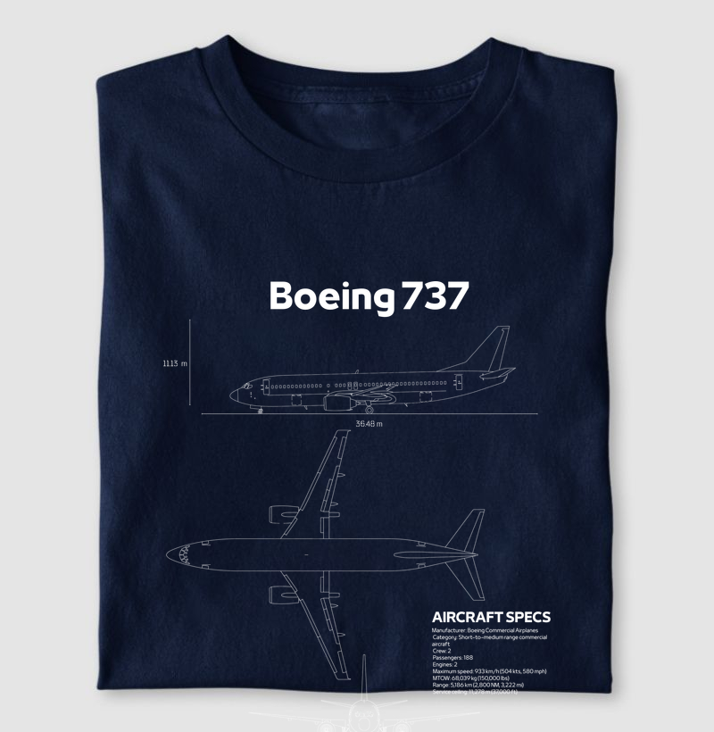 Boeing 737 - Blueprint