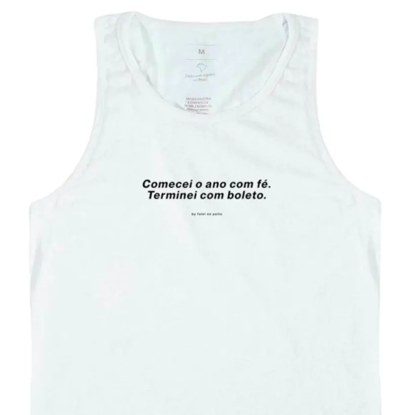 Comecei o ano com fé. Terminei com boleto.