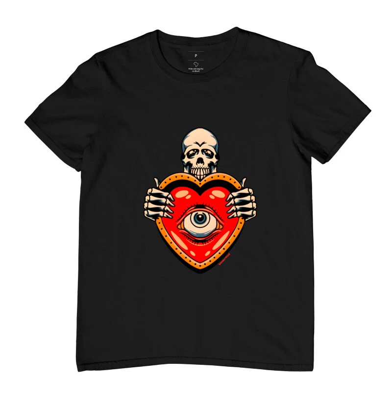 T-shirt Caveira do Amor