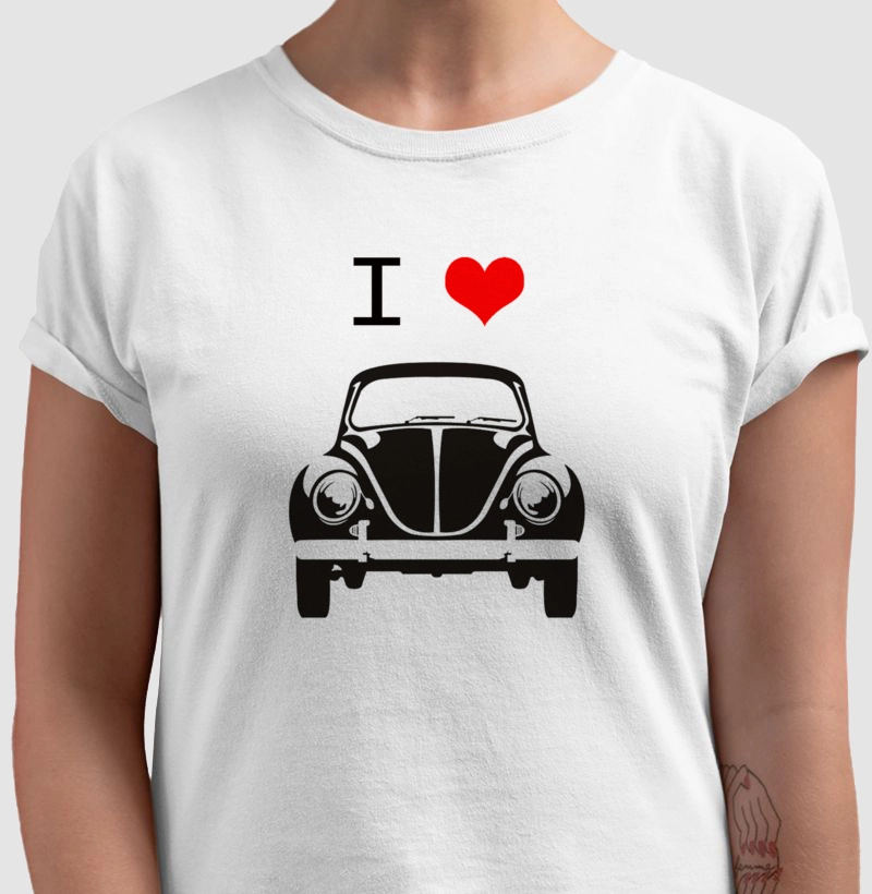 Camiseta I love fusca