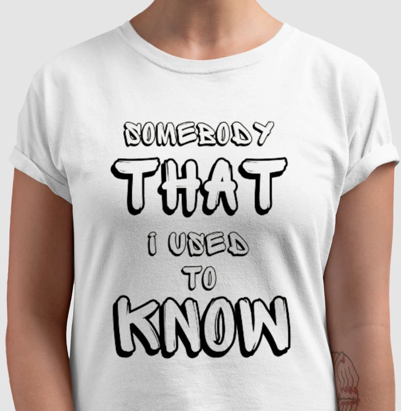 Somebody that i used to know - Feelings
