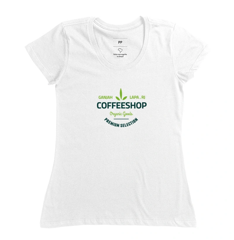 Blusa Feminina VectorGanjah Coffeeshop