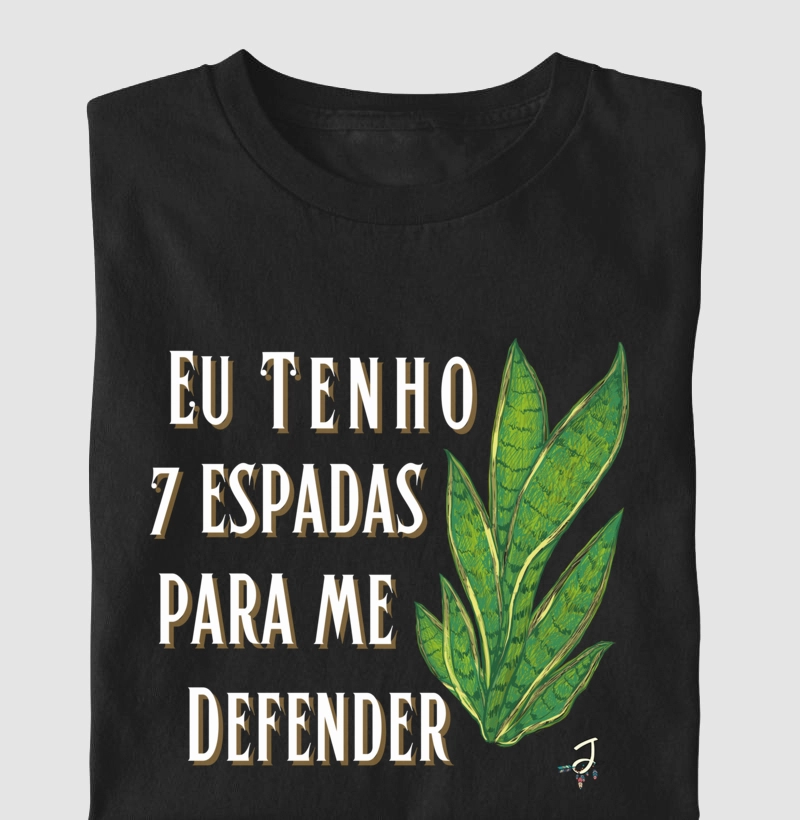 Camiseta Ogum 7 espadas para me defender