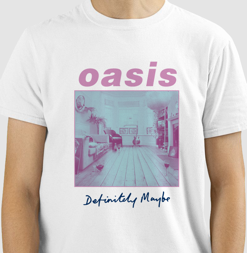 Camiseta Definitely Maybe