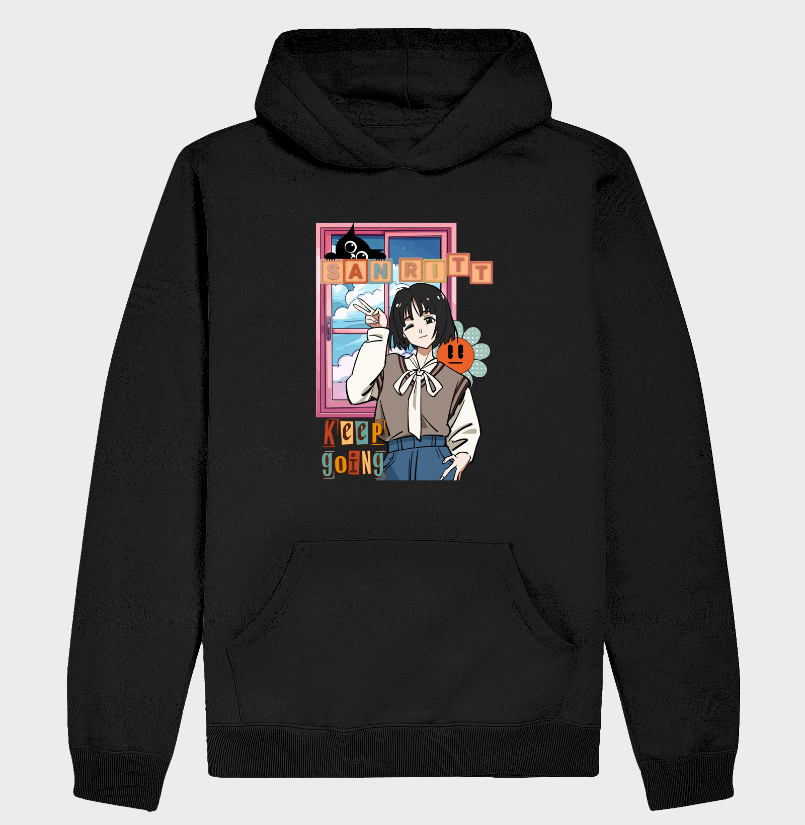 Hoodie Moletom S★R Keep Going