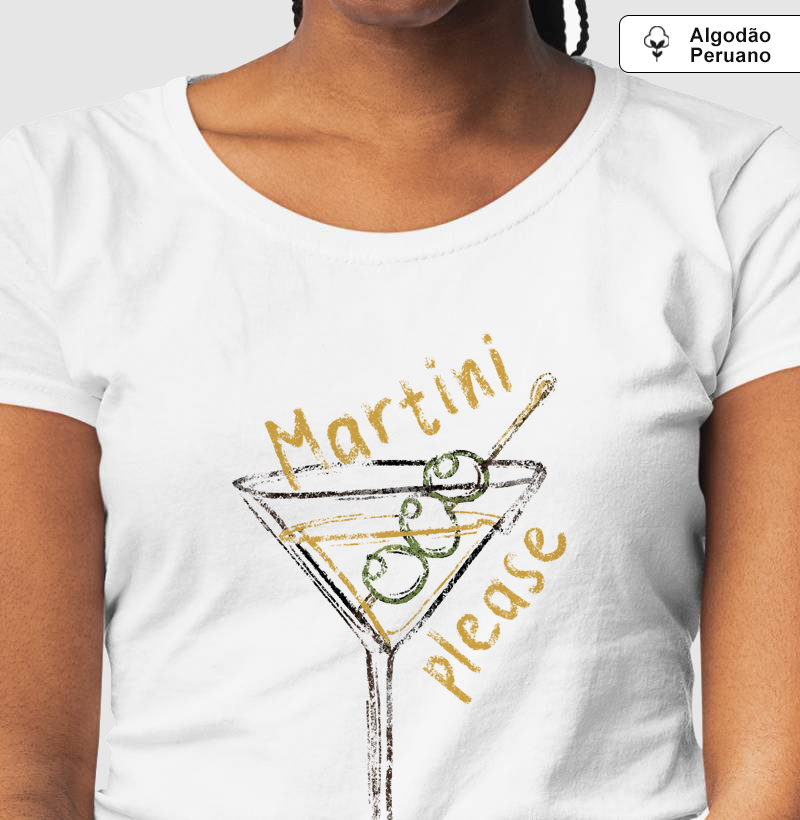 Camiseta Algodão Peruano Martini I