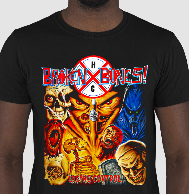 BROKEN BONES - Camiseta exclusiva