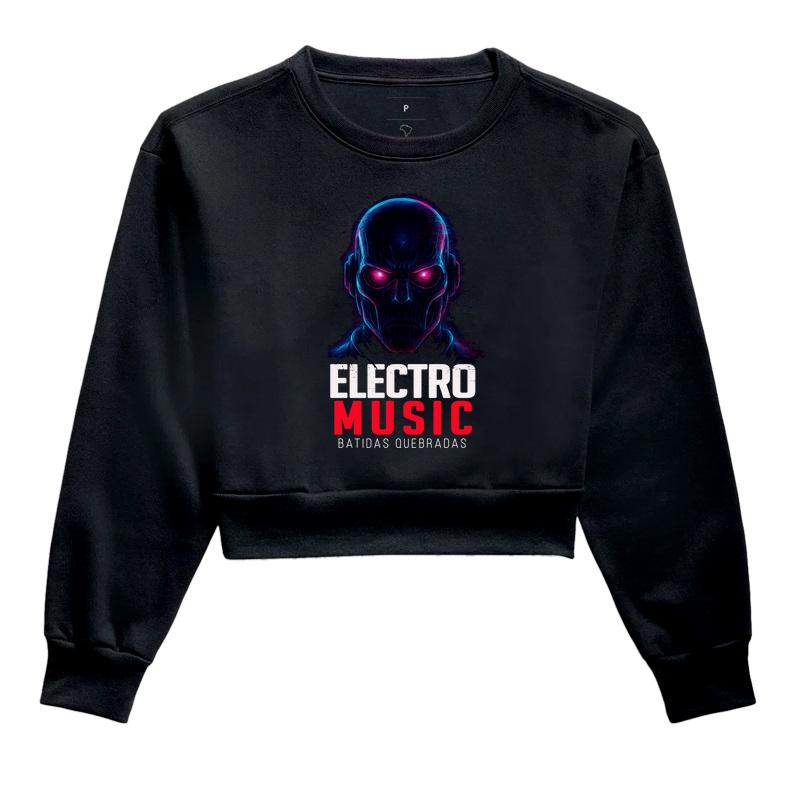 Camiseta Electro Music Batidas Quebradas