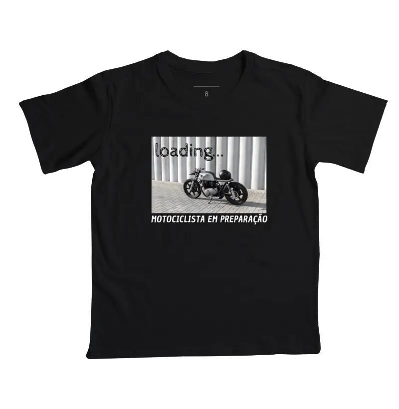 Motociclista em Preparação
