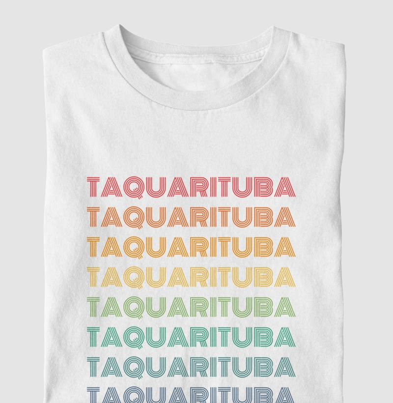 Taquarituba Letreiro Retrô