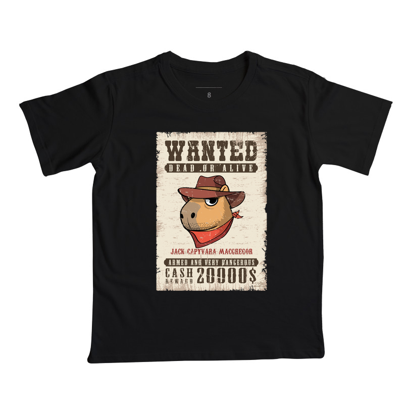 Camiseta Wanted Capivara