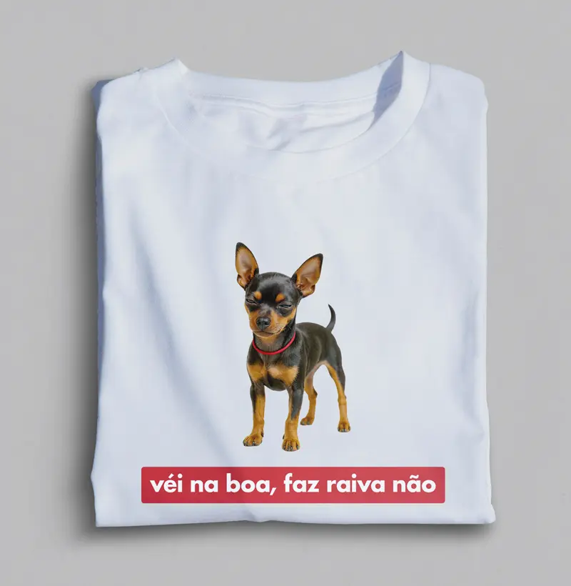 Véi na boa, faz raiva não.