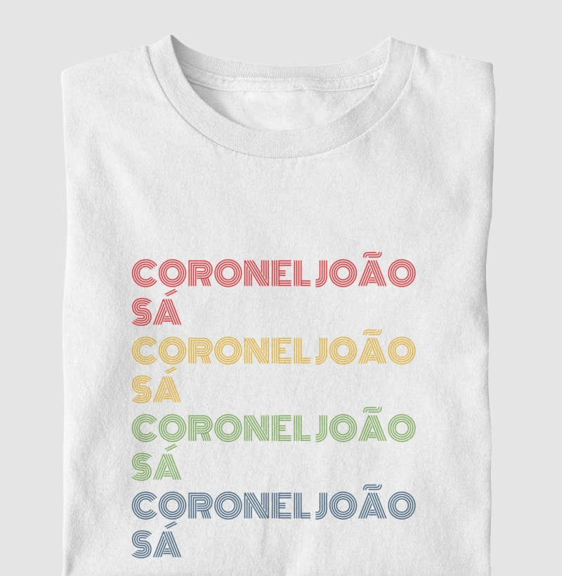 Coronel João Sá Letreiro Retrô