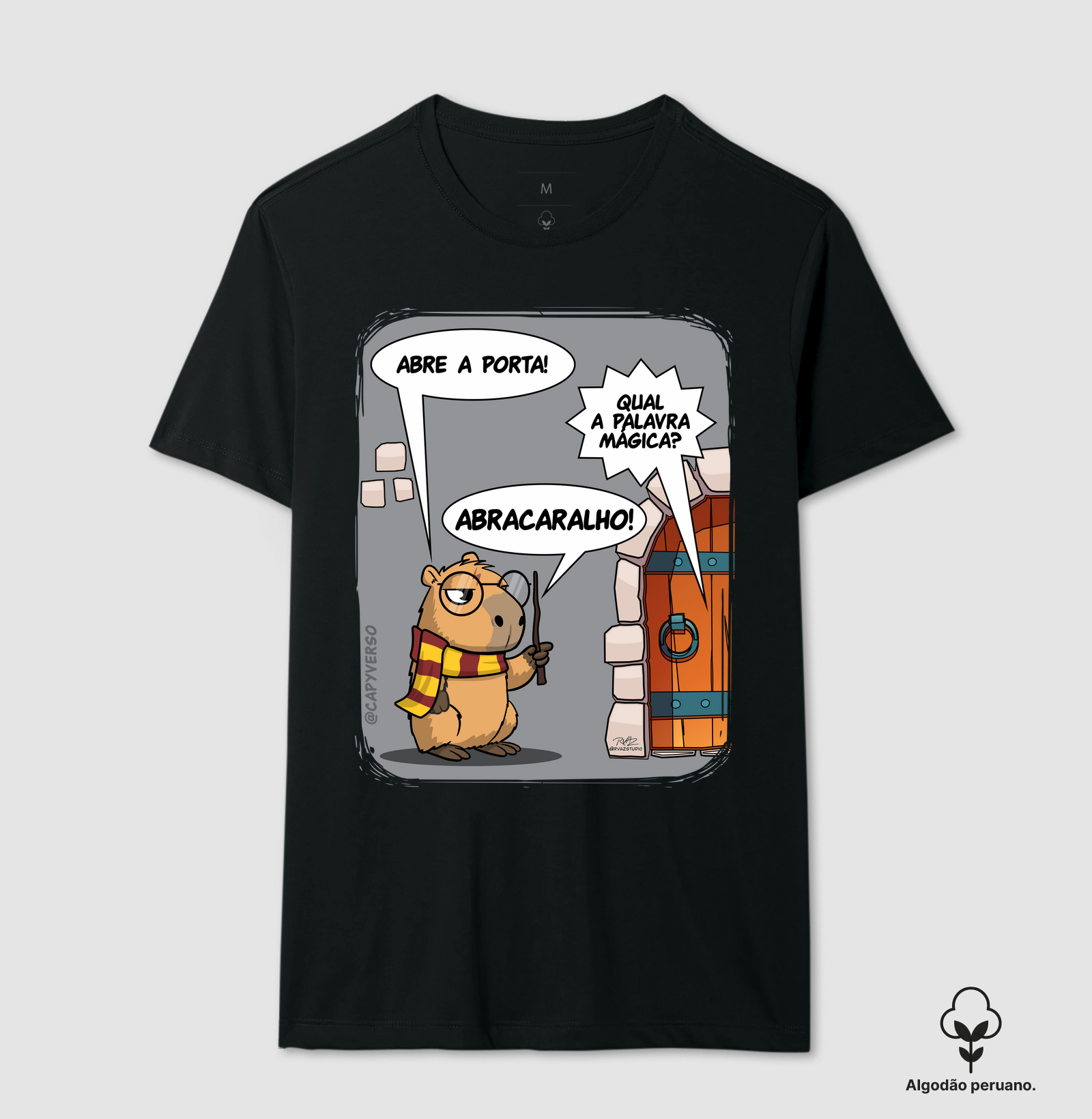 Camiseta Capivara Abracaralho