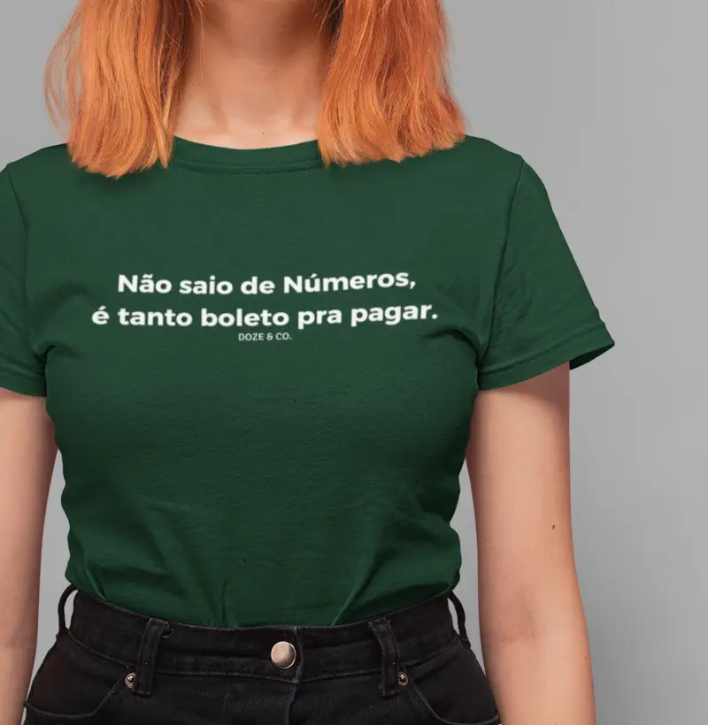 Camiseta Números