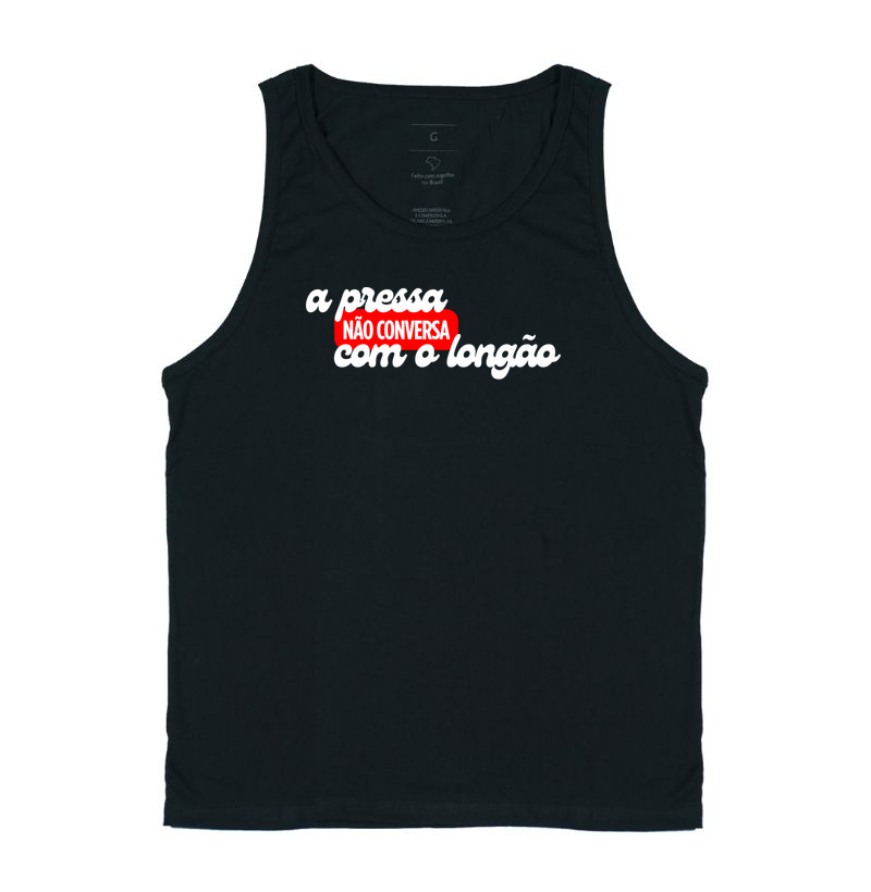A Pressa Não Conversa Com O Longão