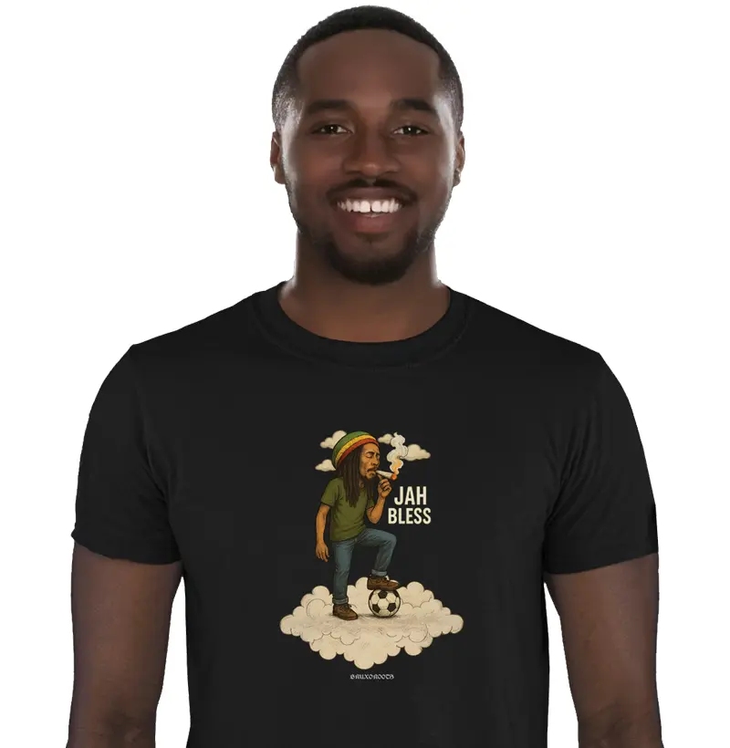 Camiseta BR00134 Jah Bless Bob 🙏🏿