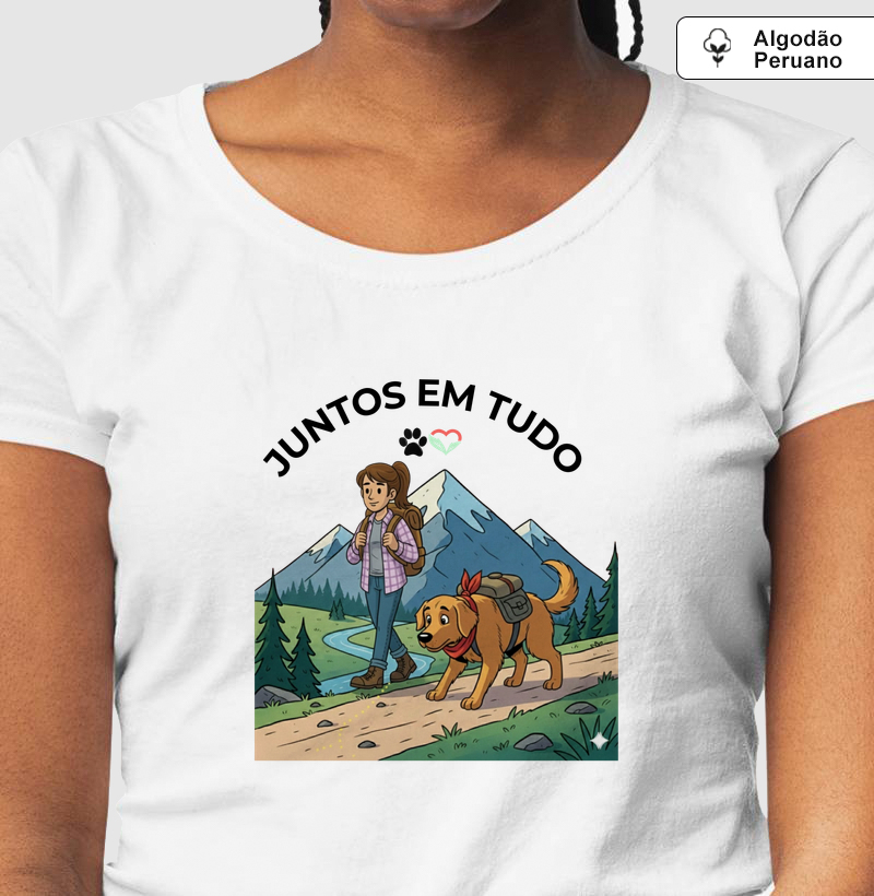 JUNTOS EM TUDO - Mulher - Malha Peruana 