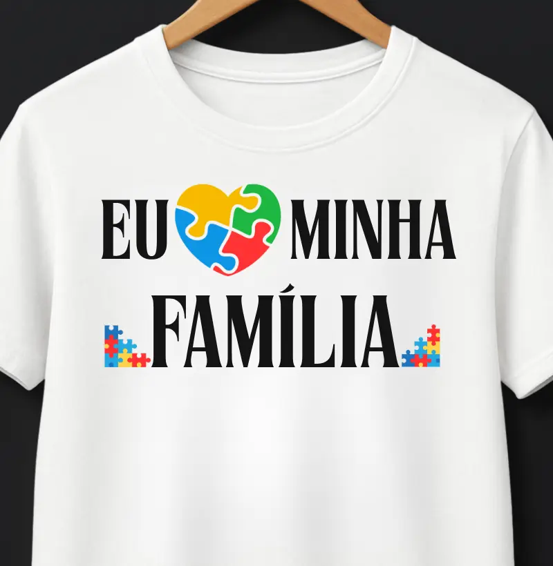 Eu amo minha família (autismo)