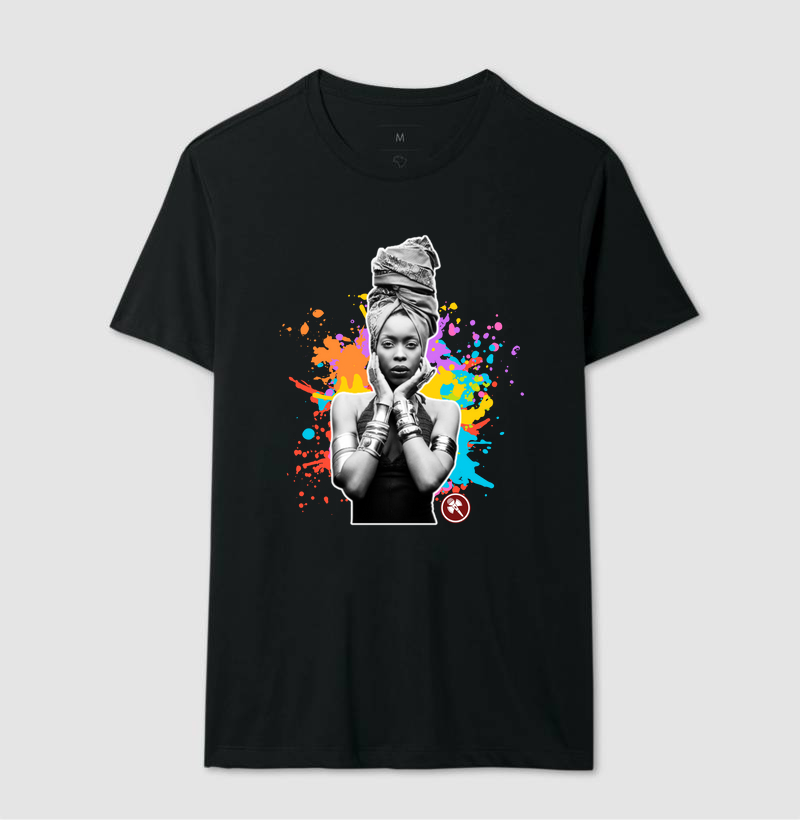Badu - Camiseta Clássica & Baby Look