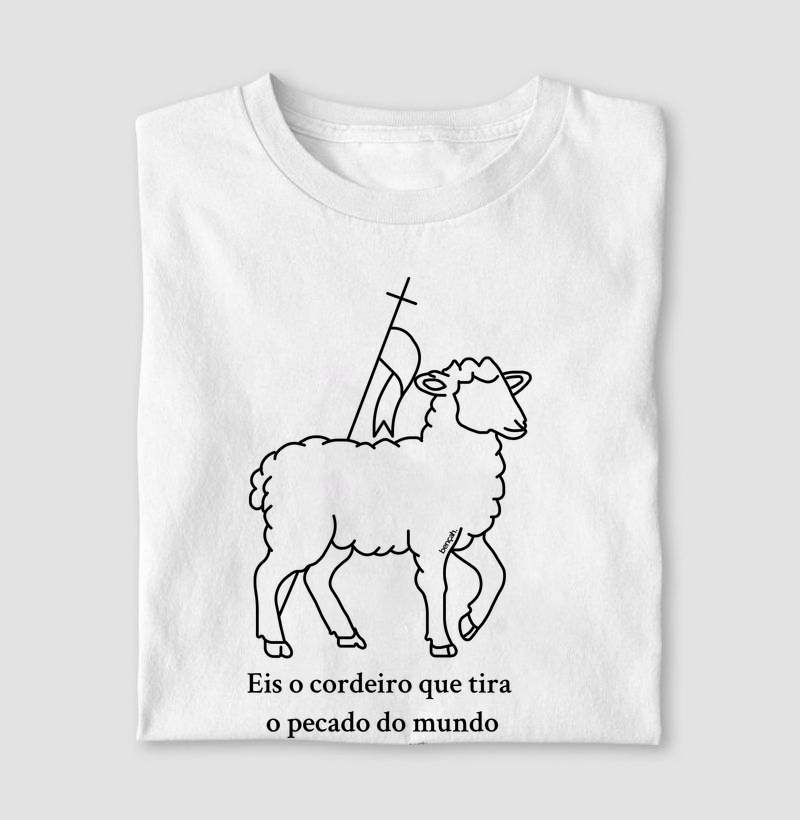 Camiseta Básica Cordeiro