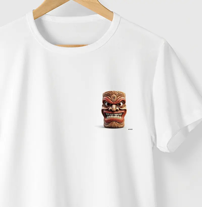 Camiseta CARRANCA - BRANCA - (100% Algodão)