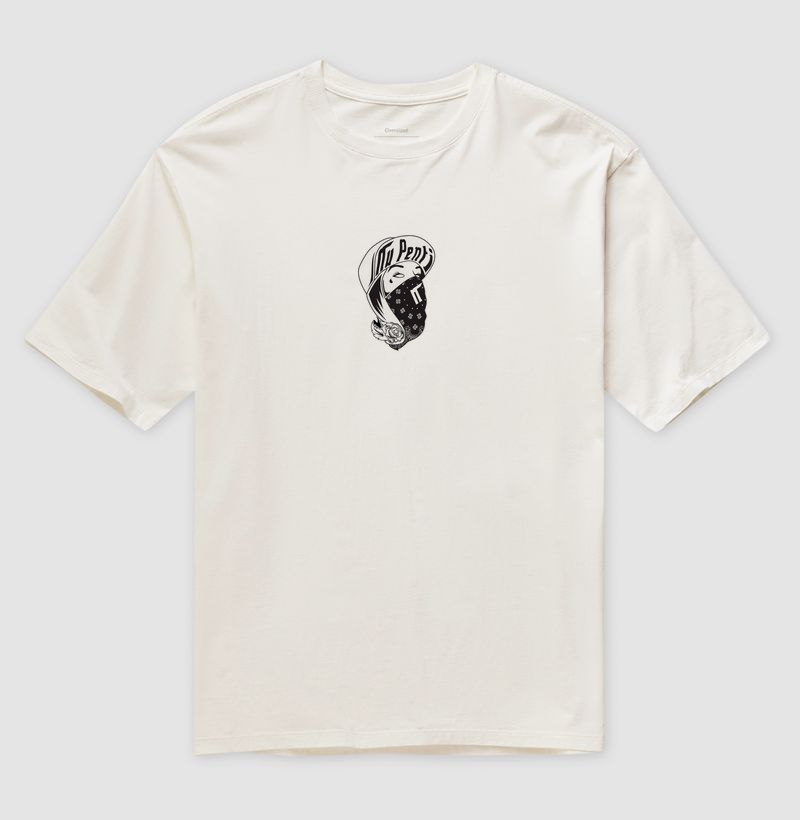 Camiseta oversized Bela Gangsta