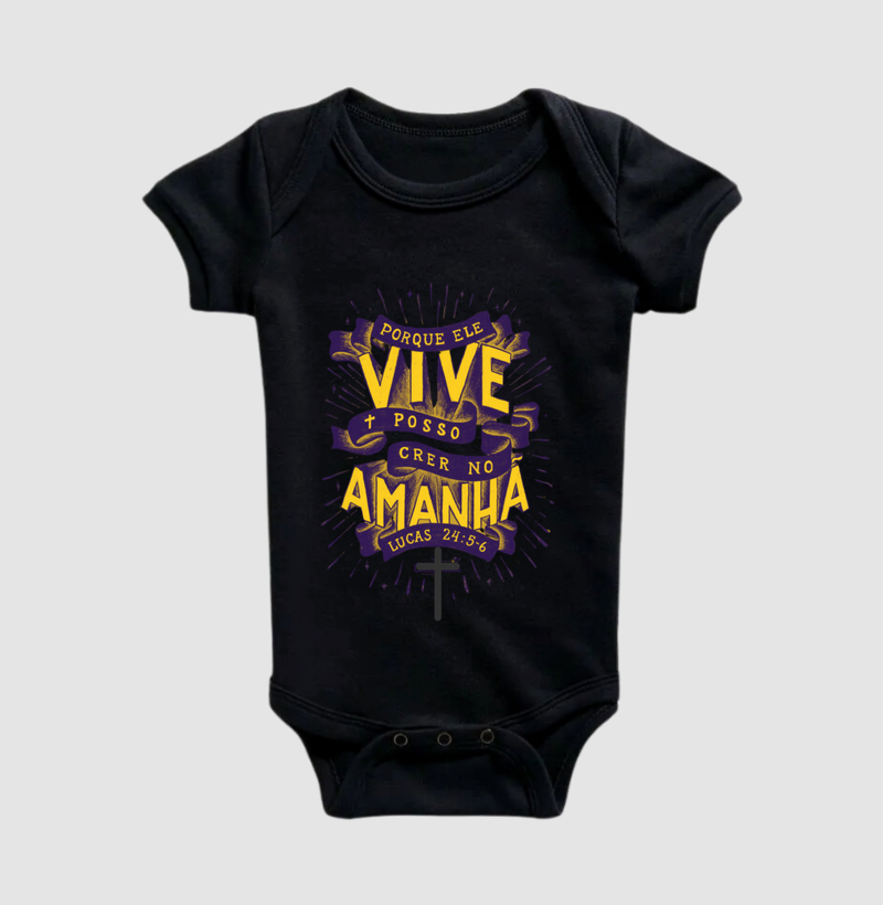 “Porque Ele vive, eu posso crer no amanhã!”
