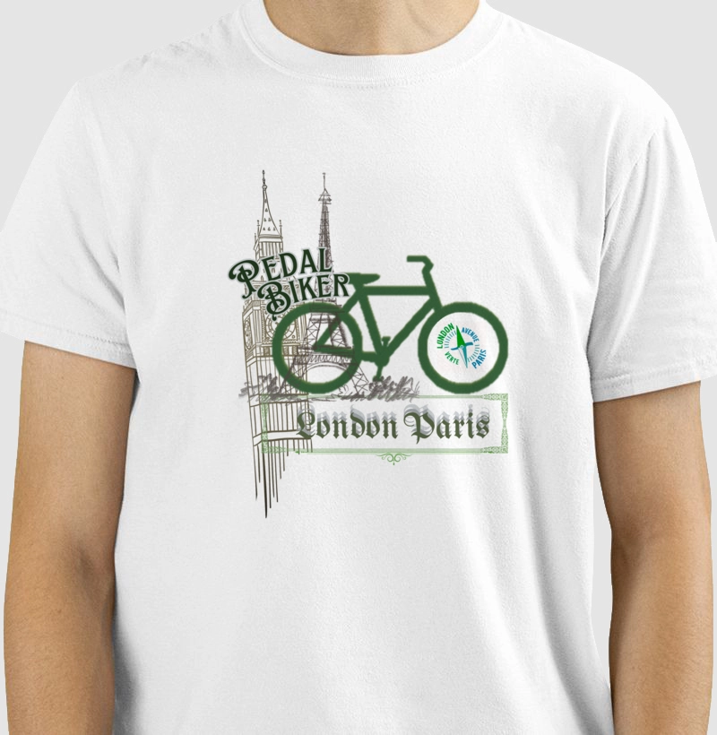 camiseta pedal biker London Paris