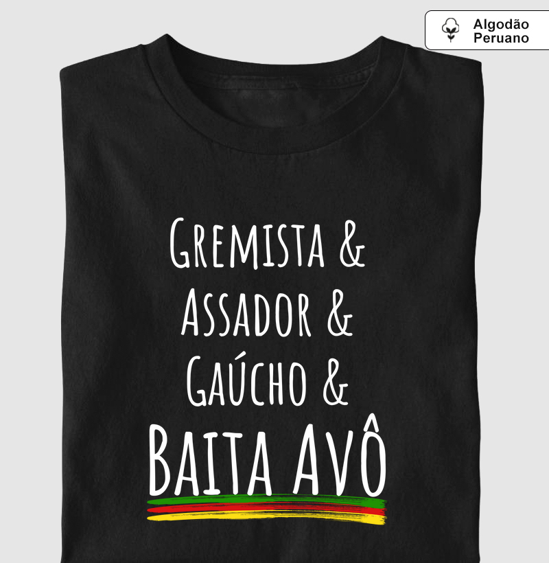 Camiseta Gremista y Avô (premium)