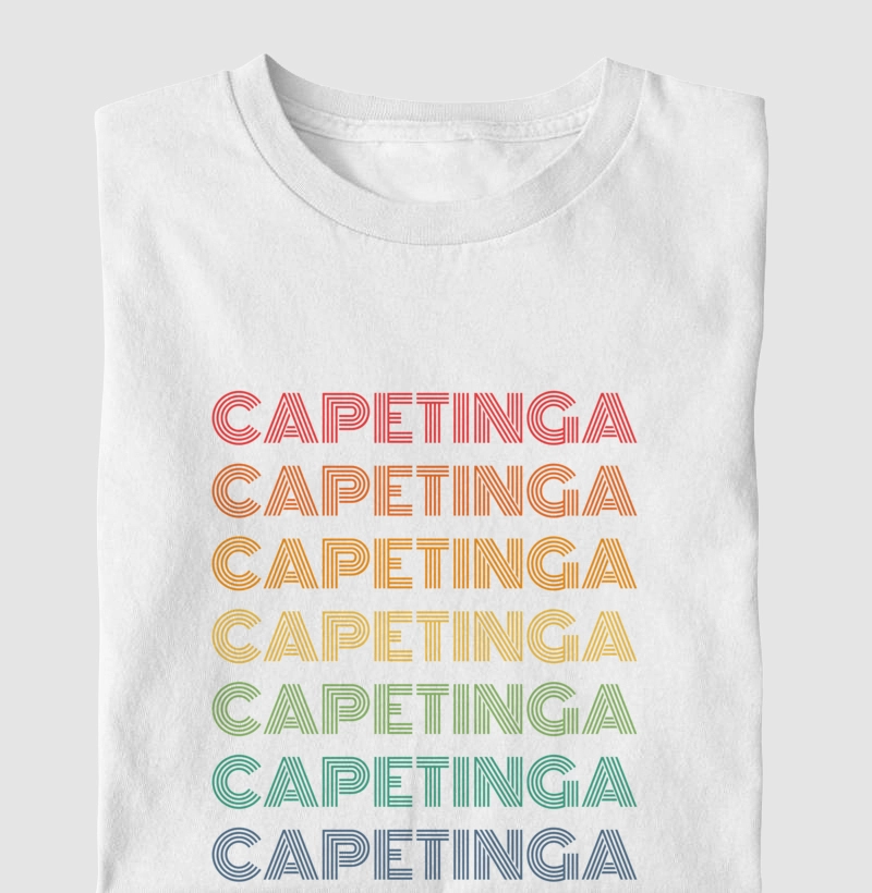 Capetinga Letreiro Retrô