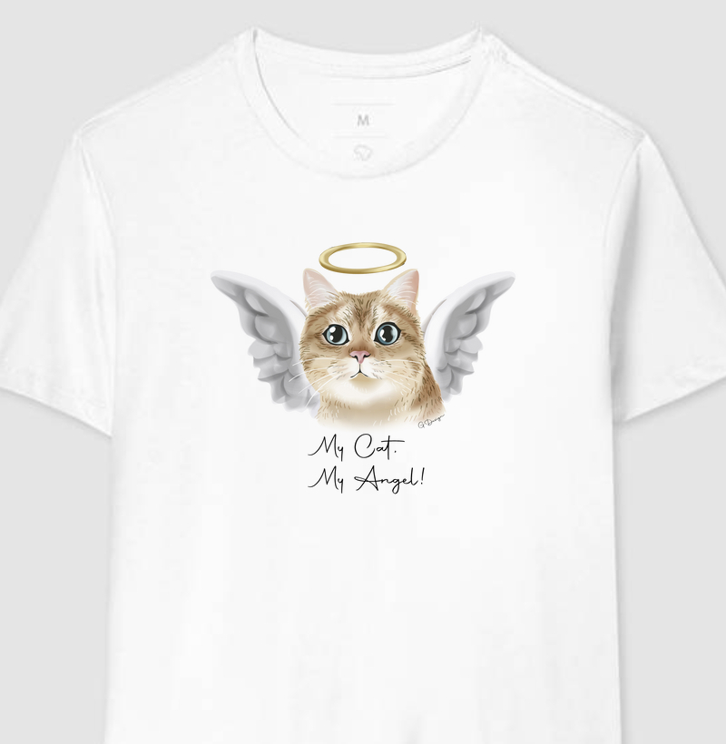 Camiseta My Cat, My Angel