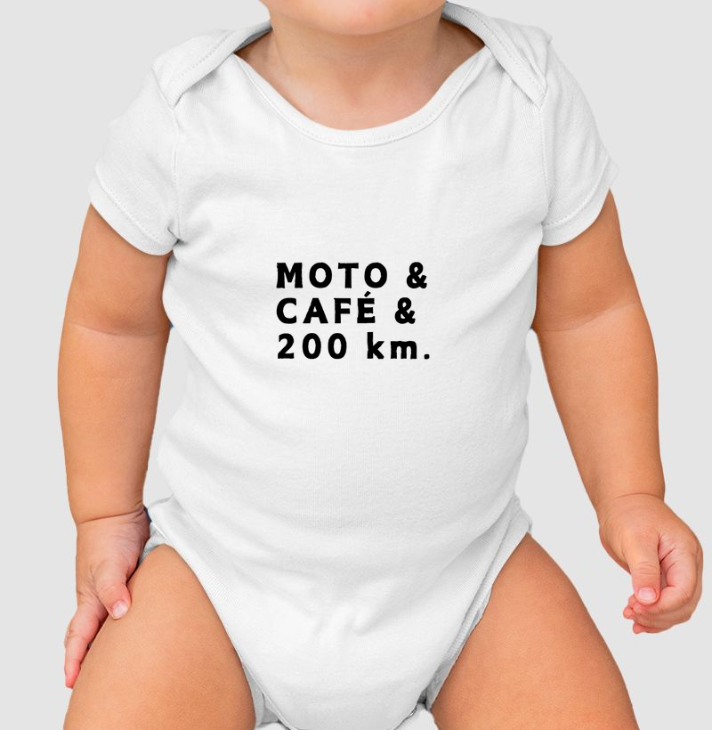 Moto & café & 200km