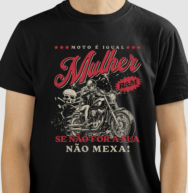 Moto é igual mulher