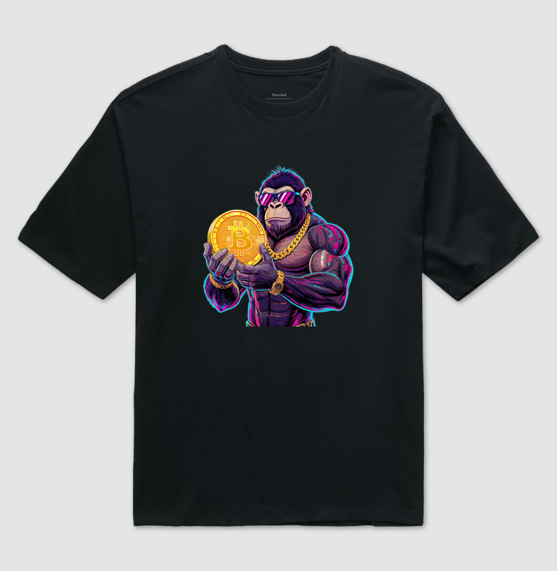 Camiseta Bitcoin Gorilla