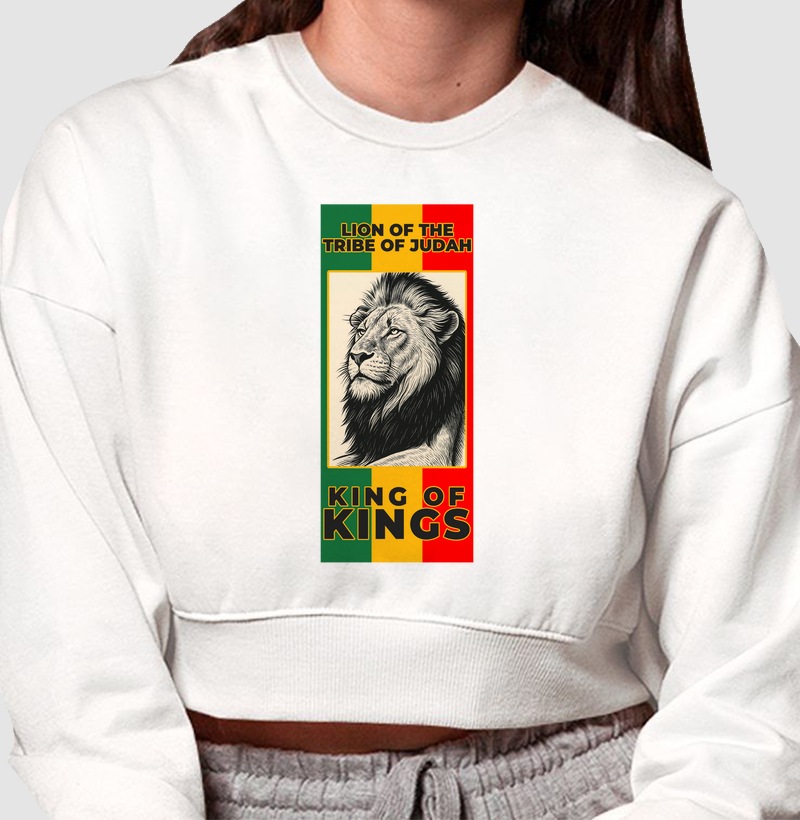 Cropped Moletom BR00080 King Of Kings