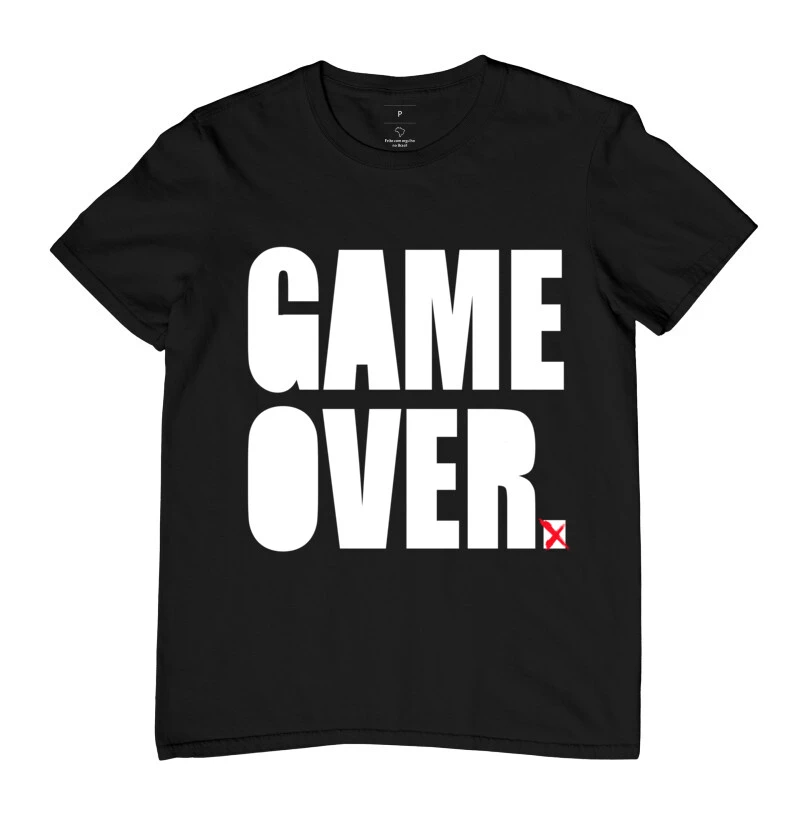 Camiseta GAME OVER