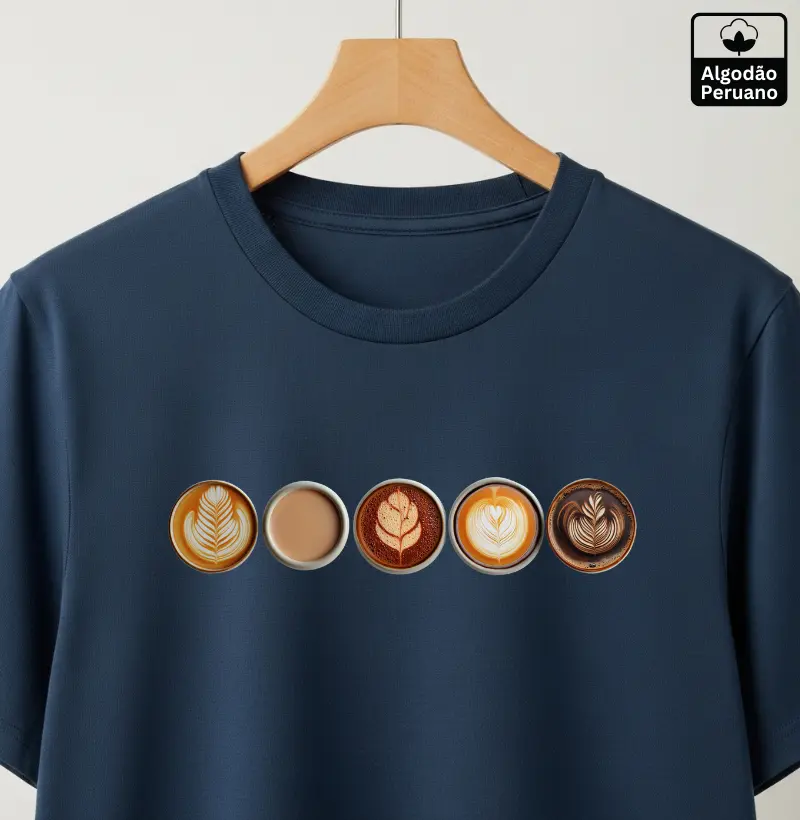 Coffee Time - Algodão Peruano