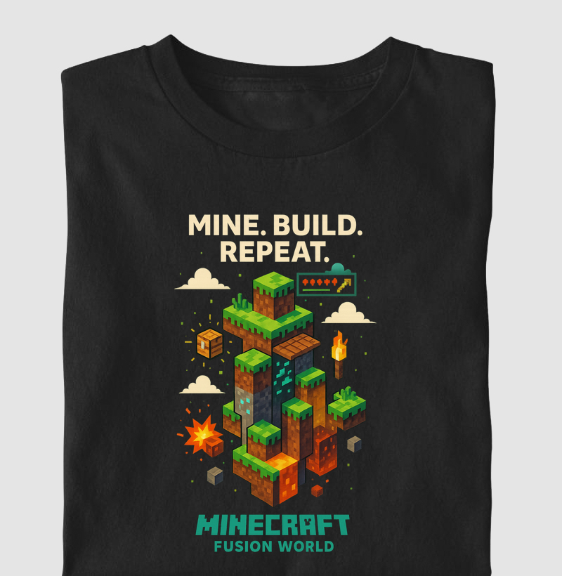 Mine Build Repeat Minecraft PopGame Collection