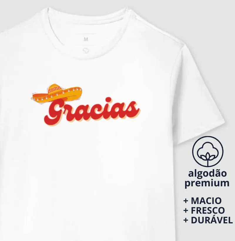 Camiseta Gracias