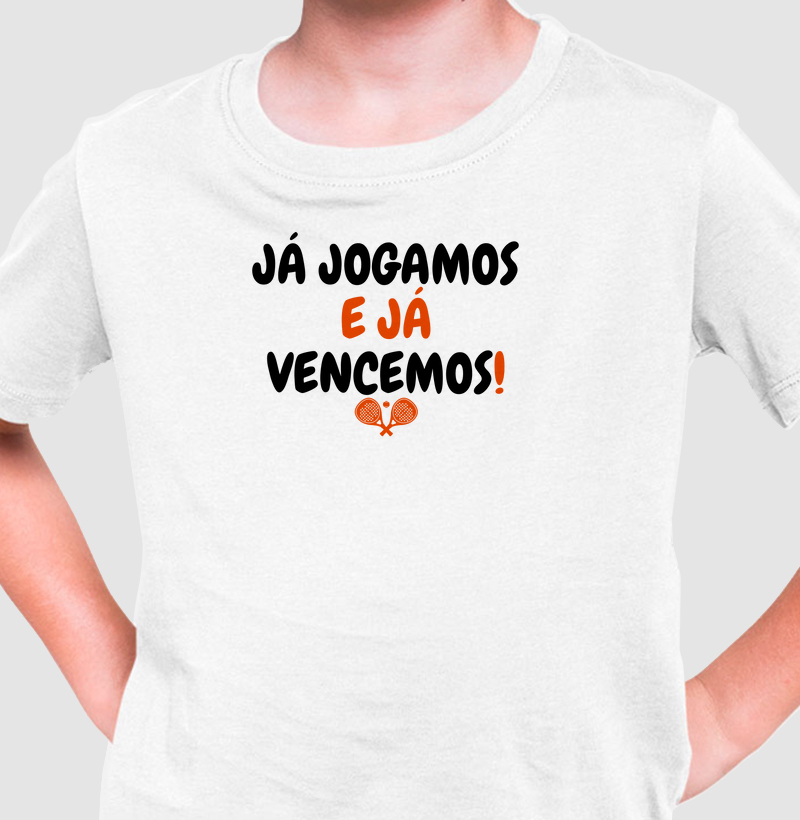 Camiseta Infantil - Vitória na Areia!