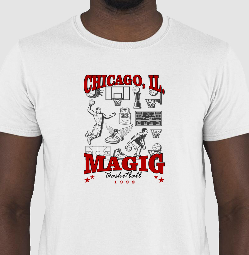 Chicago, IL. Magic Basketball 1992