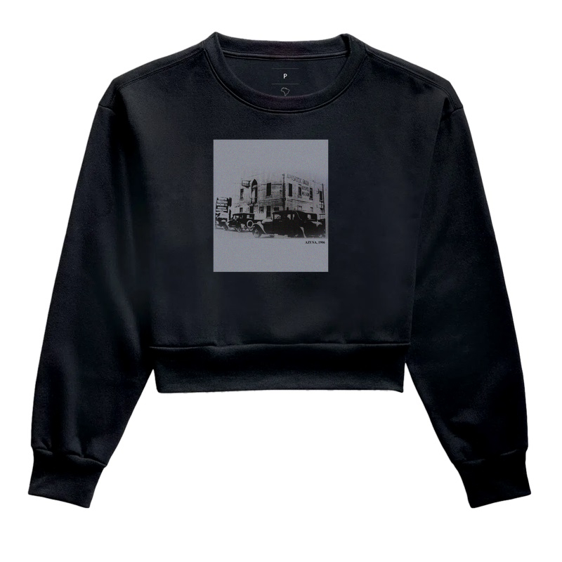 Cropped Moletom: Azusa, 1906