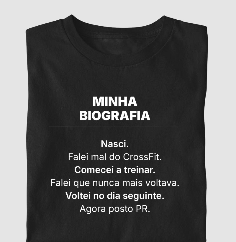 MINHA BIOGRAFIA – Agora posto PR