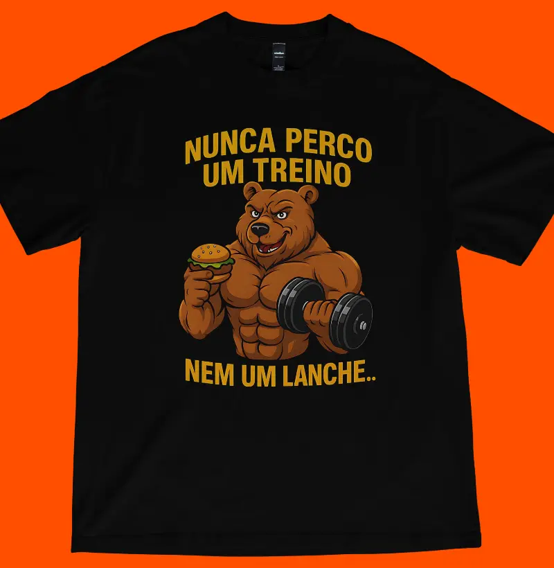 Não perco um treino, nem um lanche! 