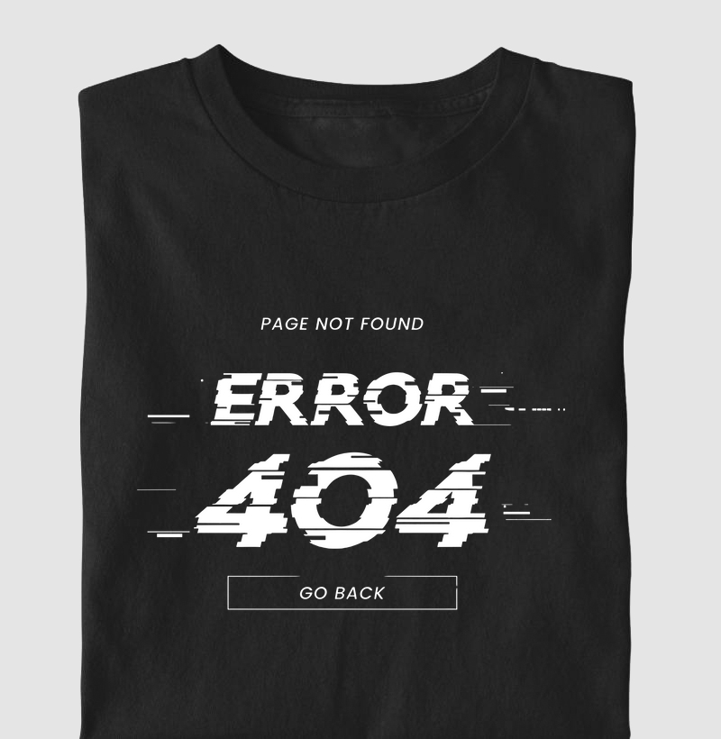 Camiseta "Error 404" I (DEV)