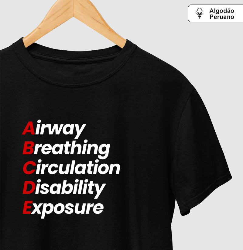 Camiseta Algodão Peruano – ABCDE