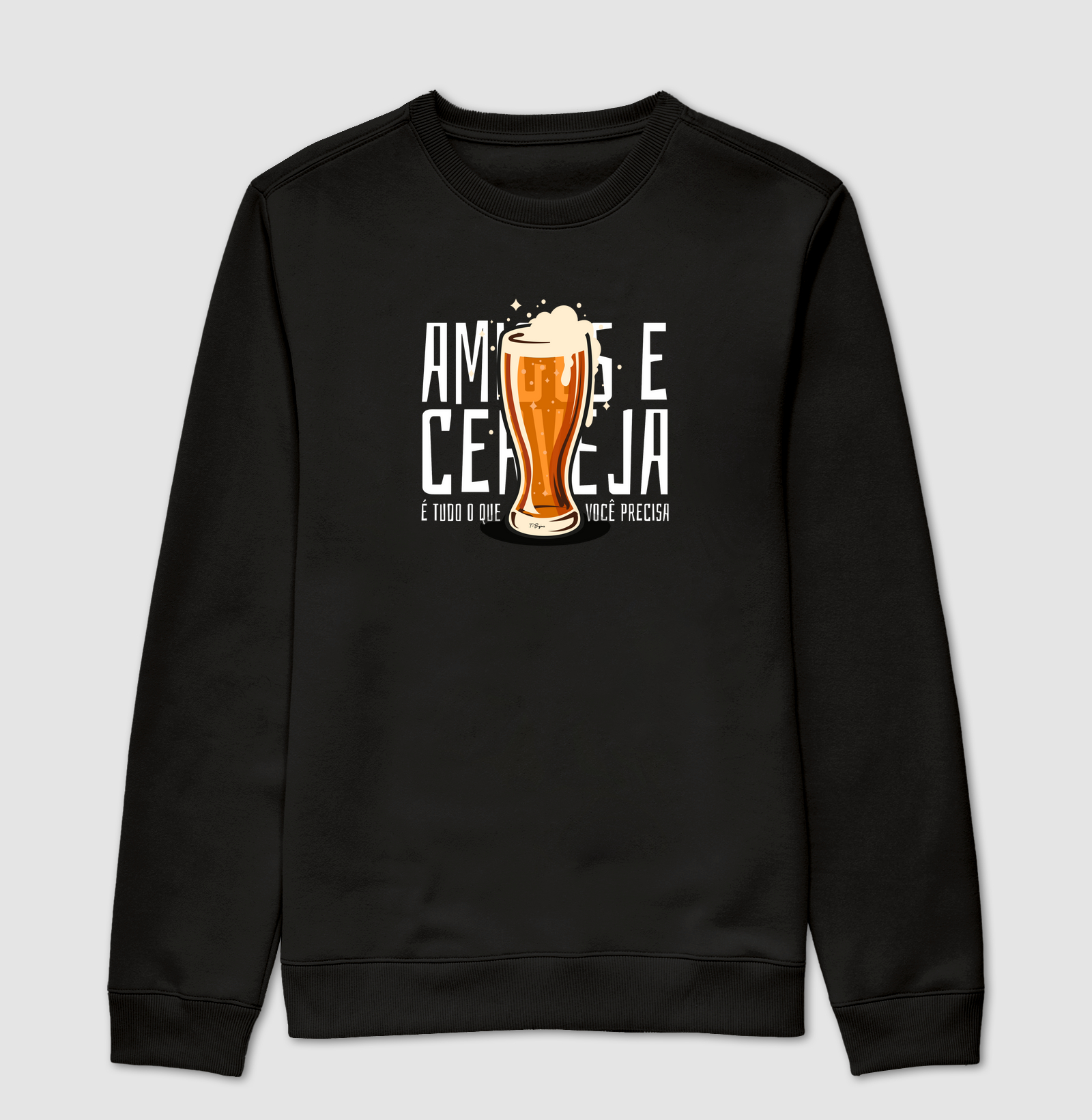 Amigos e cerveja