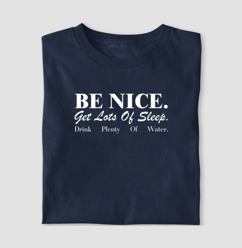 Be nice